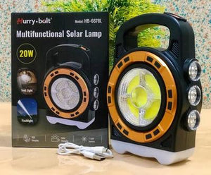 Solar Powered Rechargeable LED Camping Lantern